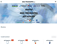 Tablet Screenshot of mailapelikauppa.com